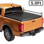 [US Warehouse] Pickup Soft 3-folding Tonneau Cover for 2005-2019 Nissan Frontier / 2009-2012 Suzuki Equator Size: 5.0-FT